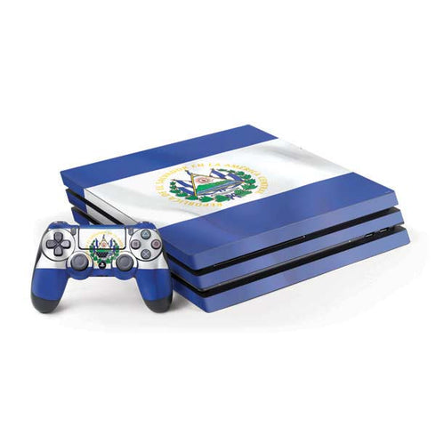 El Salvador Flag PS4 Pro Bundle Skin